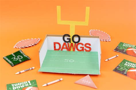 3 Kids Football Themed Crafts – Craft Box Girls