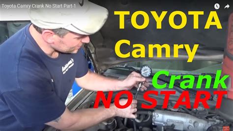 Toyota Camry Won T Start Clicking Noise