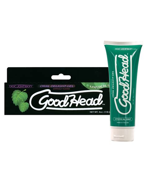 Good Head Oral Gel 4 Oz Mint By Doc Johnson Cupids Lingerie