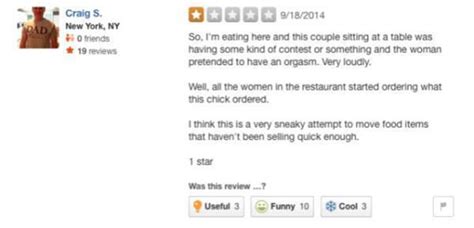 The Least Helpful But Hilarious Yelp Reviews Funny Gallery Ebaums