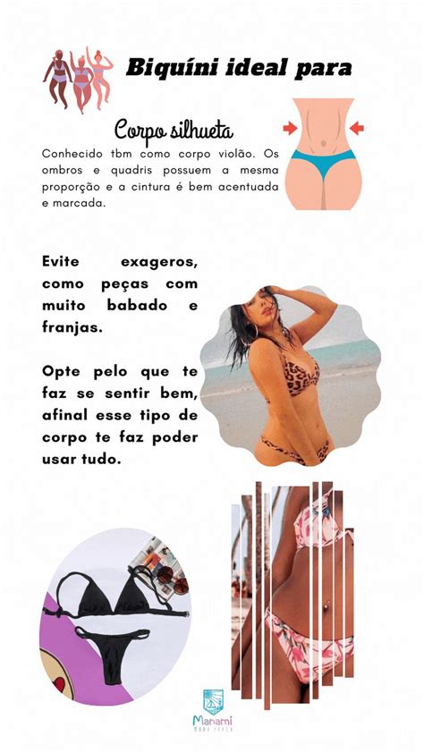 Biqu Nis Ideal Para Cada Corpo Loja De Biquini Biquini Dicas De Suti