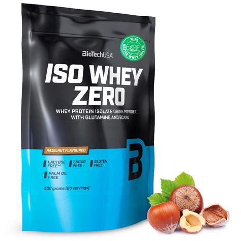 BIOTECH ISO WHEY ZERO 500g PROTEIN ISOLATE WPI EAA - BTIWZ5-10 ...