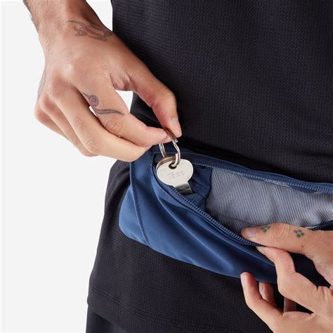Smartphone Running Belt – Basic 2 - Abyss blue - Kiprun - Decathlon
