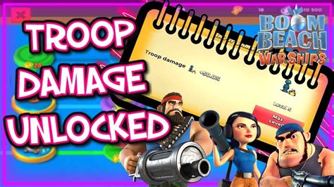 Er Game Play Troop Damage Unlocked Boom Beach Warships Season