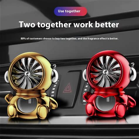 Car Air Outlet Perfume Clips Cartoon Astronaut Air Conditioning Outlets