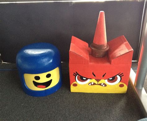 Lego Movie Masks Benny The Spaceman And Angry Unikitty 5 Steps With