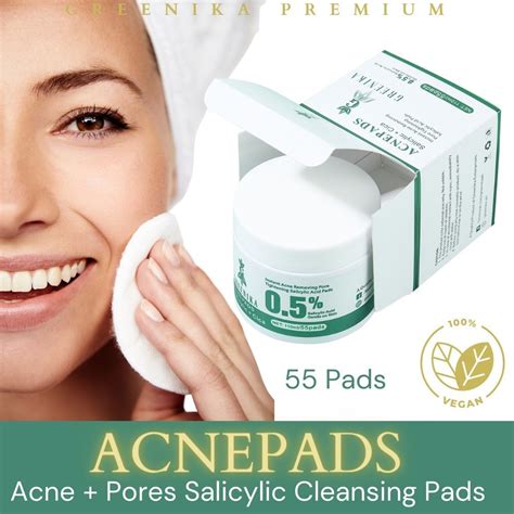 [ Acne Salicylic Pads ] Greenika Premium Acne Pads Instant Salicylic