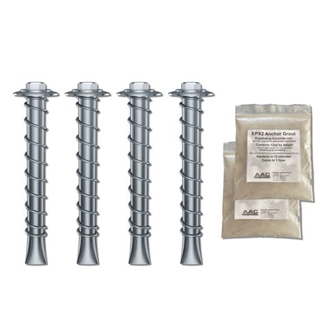 BoltHold AK-4 Asphalt Anchor Kit, 4 SP10 & EPX2 – Asphalt Anchors