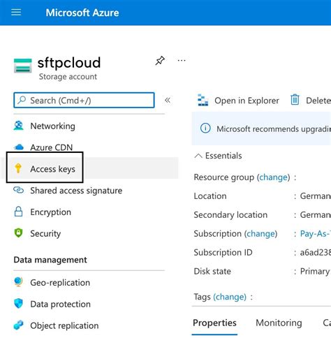 Azure Blob Sftp And Ftp Sftpcloud