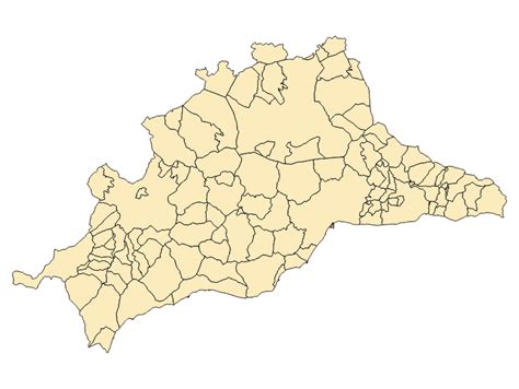 Mapa de Málaga | Provincia, Municipios, Turístico, Carreteras de Málaga ...