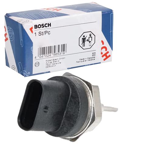 Bosch Sensor Kraftstoffdruck Hochdruckseite F R Audi A A A Skoda Kamiq