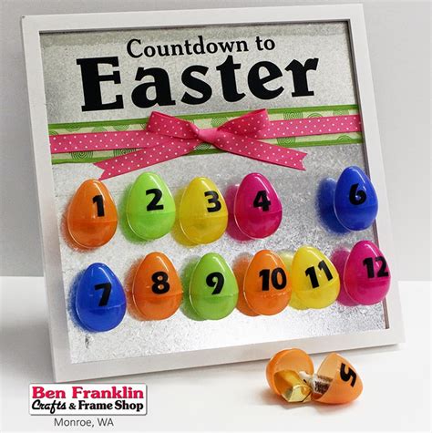 Ben Franklin Crafts And Frame Shop Monroe WA Create A COUNTDOWN TO