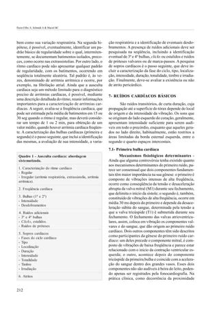 Ausculta cardiaca bases fisiopatológicas PDF