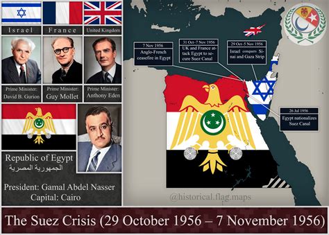 The Suez Crisis (I tried to improve Suez Crisis map of Omniatlas https ...