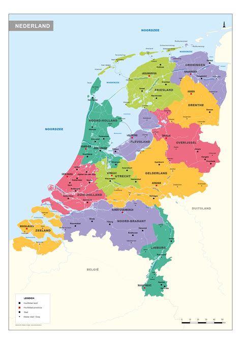 Kaart Van Nederland