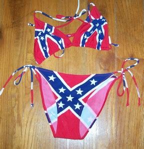 REBEL FLAG STRING BIKINI CONFEDERATE SWIMSUIT 1 2 EBay
