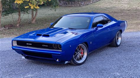 C68 Carbon Is A 2022 Dodge Challenger Hellcat Wearing An Old School