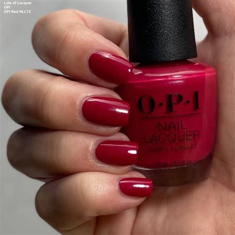 Opi Red Review Comparisons — Lots Of Lacquer