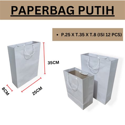 Jual Paperbag Polos Coklat Uk X X X X X