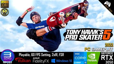 Tony Hawks Pro Skater 5 Pc Gameplay Rpcs3 Full Playable Ps3