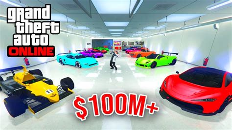 THE ULTIMATE 100 000 000 GARAGE TOUR IN GTA 5 Online My 2020 GTA