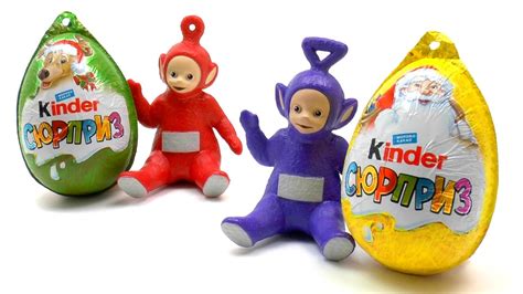 Teletubbies And Surprise Eggs Teletubbies Kinder Surprise Toys