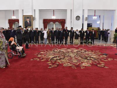 PENGANUGERAHAN GELAR PAHLAWAN NASIONAL ANTARA Foto