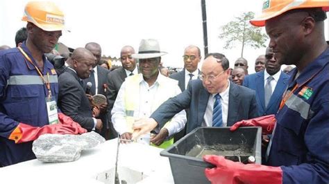 Côte d Ivoire inauguration de l énorme barrage hydroélectrique de