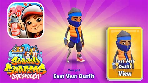 SUBWAY SURFERS COPENHAGEN 2023 UNLOCKING ZAYN EAST VEST OUTFIT YouTube