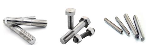 Stainless Steel L Stud Bolts Manufacturer Exporter Ubique