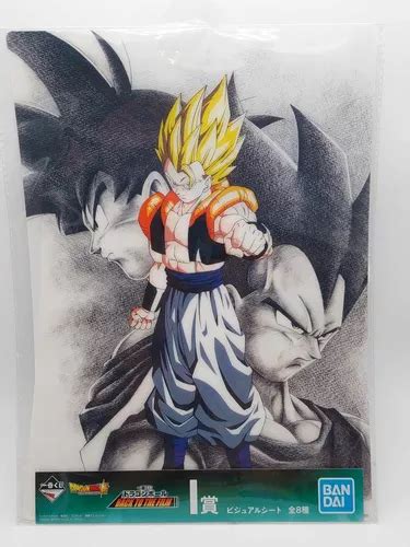 Póster Ichiban Kuji Dragon Ball Gogeta Ssj Bandai