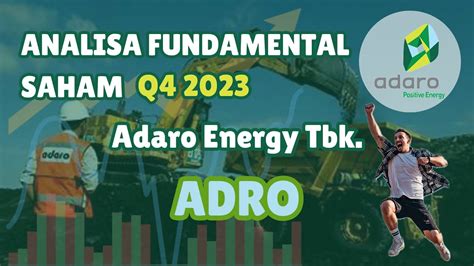 Analisa Fundamental Saham Adro Q Adaro Energy Tbk Youtube