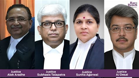 Central Government Notifies New Chief Justices For Four High Courts