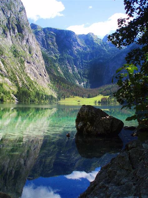 Konigssee lake in Germany stock photo. Image of europe - 148055076