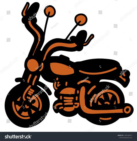 Naked Motorcycle Icon Stock Vector Royalty Free Shutterstock