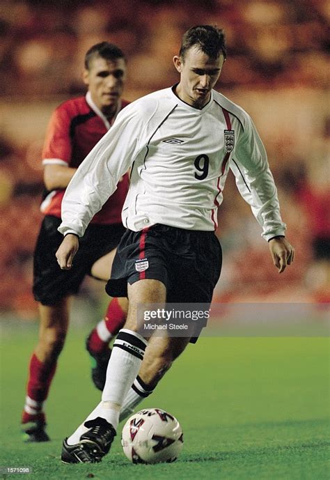 Francis Jeffers of England U-21 in action during the UEFA... News Photo ...