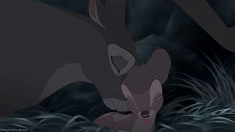 Bambi with his father