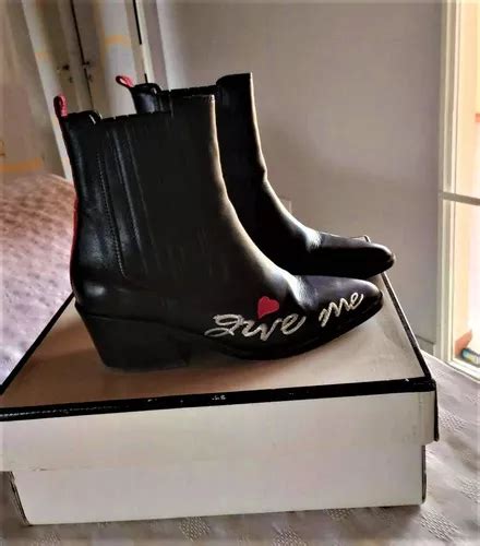 Botas Ricky Sarkany Negras En Caja Como Nuevas Mercadolibre