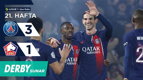 Derby Paris Saint Germain Lille Hafta Ma Zet Ligue