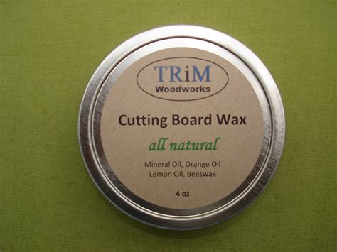 Cutting Board Wax | trimwoodworks