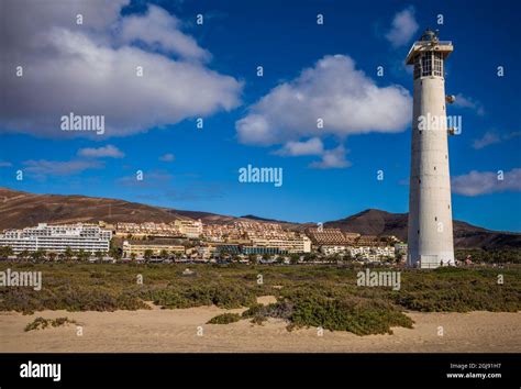 Spain Canary Islands Fuerteventura Island Morro Jable Faro De Morro