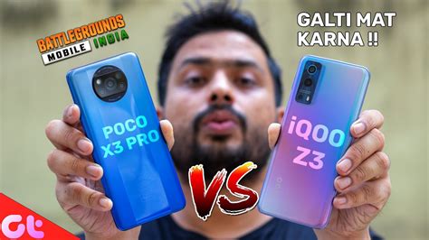 Poco X Pro Vs Iqoo Z Full Comparison Best For Bgm India Galti