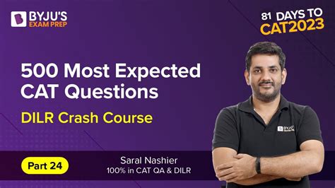 CAT 2023 Preparation CAT 2023 DILR 500 Most Expected DILR Questions