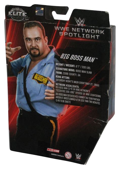 Wwe Wrestling Wwe Network Spotlight Big Boss Man Action Figure