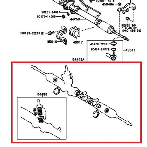 TOYOTA INNOVA KIJANG REVO UNSER ZACE POWER STEERING GEAR SEAL