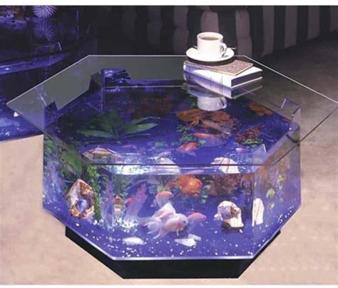 11 Best Fish Tank Coffee Tables - Cool Ideas For Your Livingroom