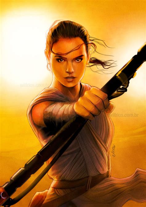 Daisy Ridley Rey By Willrios On Deviantart