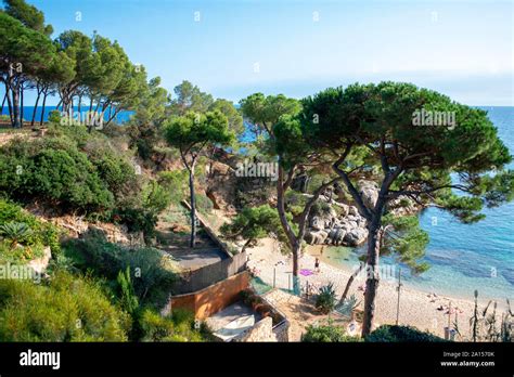 Platja DAro Cala Del Pi Beach In Costa Brava Cami De Ronda Girona