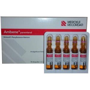 Средства д/леч. опорно-двигательного аппарата Ratiopharm Ambene (Амбене ...