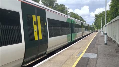 Class 377 Southern Railway Ewell East Station 30th June 2022 Youtube